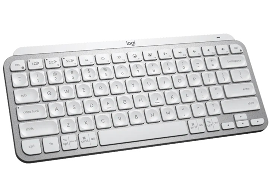 Keyboard Wireless Logitech MX Keys Mini Minimalis Illuminated, Unifying 2.4GHz wireless tec LO 920-010502
