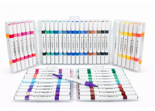 Marker Acrylic 36cul 2 parti ML14-8(cutie plastic) CY6628-36