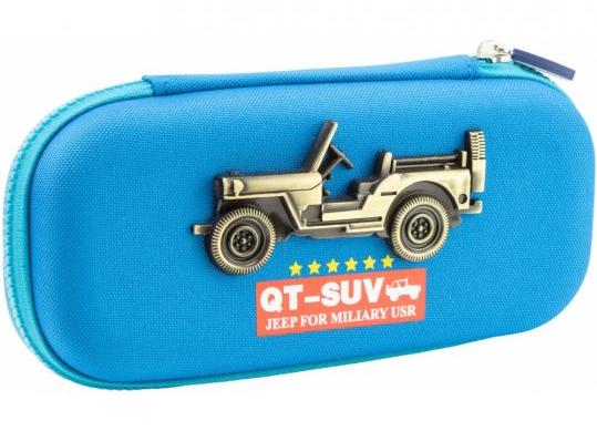Penar 1 fermoar Qitong (aplicatie metal) masina 5794Blue