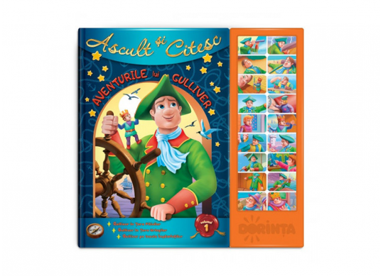 Carte cu sunete A4 Aventurile lui Gulliver(P.D.) PD1922