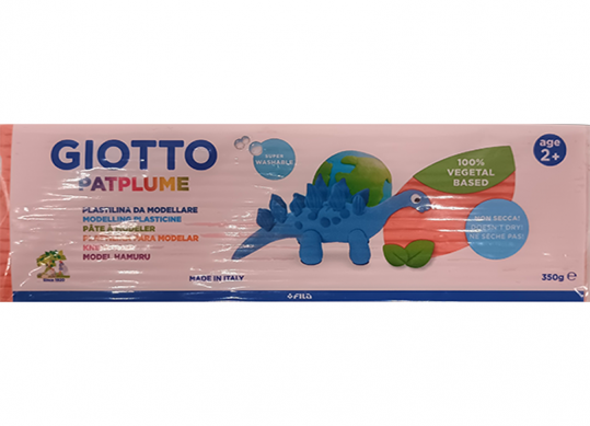 Plastilina Giotto Patplume 350g Oranj F51011000