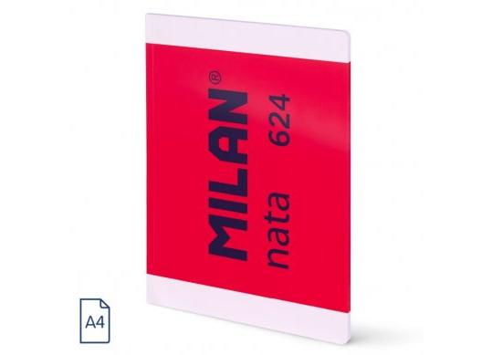 Caiet A4 48foi (mate) Milan roz 57043G48P