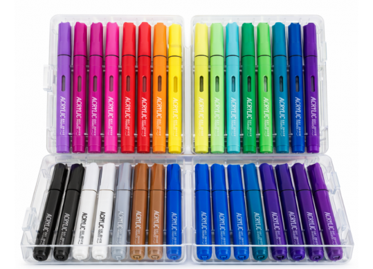 Marker Acrylic 36cul ML14-11 (cutie detasabila) NO202-36