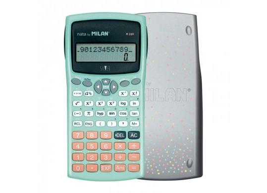 Calculator Milan 12 digiti cu functii  M240 Seria Silver 159110SLBL