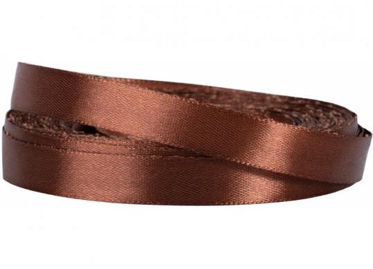 Panglica decorativa atlas 1.2cm/22m Ciocolata MX62170-32