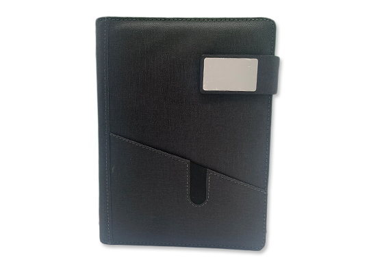 Agenda Organiser B5 cu bloc detas.Gri grafit 25-138-55