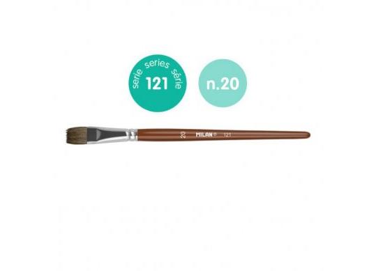 Pensula plata Nr20 (121) (70%cal+30%sintetic) 0412120