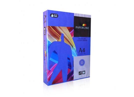 Hirtie color PAPERLINE A4 80gr 500foi Cobalt IT42A