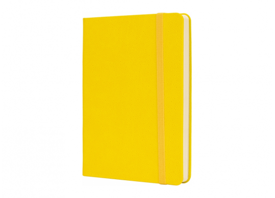 Agenda nedatata A6 128foi Namib (cu elastic) galben O20387-05