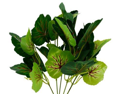 Planta artificiala decorativa 34cm frunze verzi FY-595