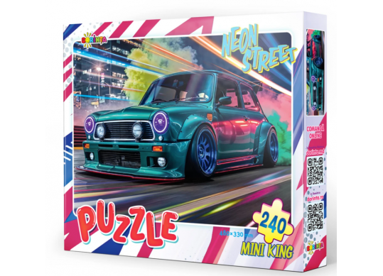 Puzzle 240 buc Neon Street.Mini King PD2587