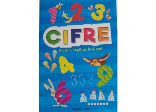 Carte Cifre carte p/u copii (4-6 ani) PP5743