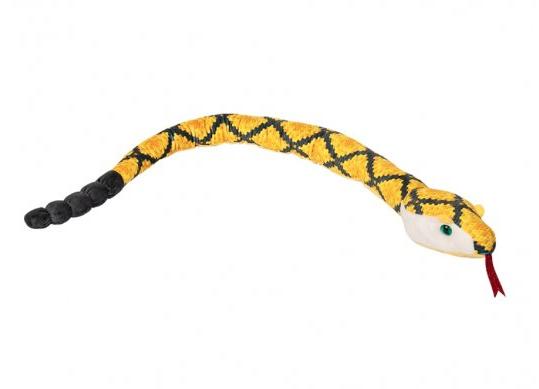 Jucarie moale Sarpe galben l=110cm ST1243