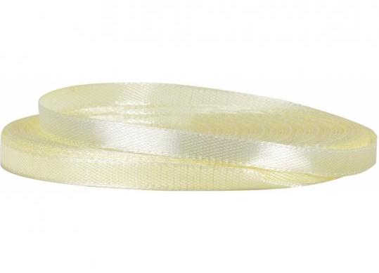 Panglica decorativa atlas 0.5cm/22m Ivory MX62160-9