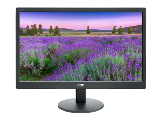19.5 AOC LED E2070SWN Black (5ms, 20M:1, 200cd, 1600x900, 90°/65°, VGA, VESA) AOC e2070Swn