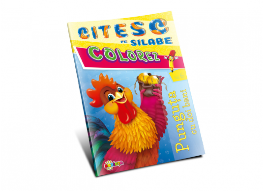 Carte Citesc pe silabe Punguta cu doi bani PD6417