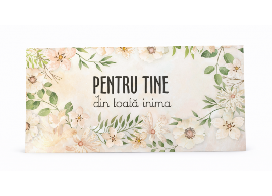 Felicitare plic Pentru tine din toata inima EL3421