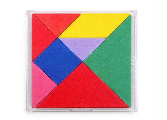 Joc logic din lemn figurine geometrice ML11-1 NO718