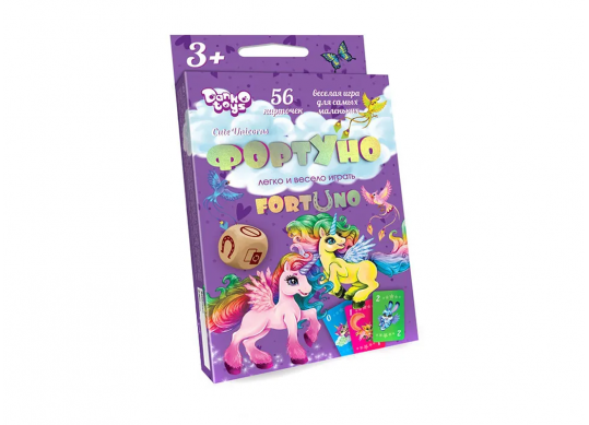 Joc de masa Fortuno Cute Unicorns 23131