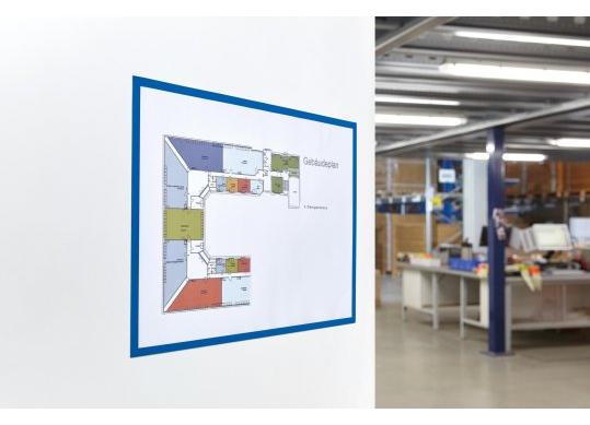 Display magnetofix A3/set 5buc Albastru MAGNETOPLAN (GERMANY) 1130403