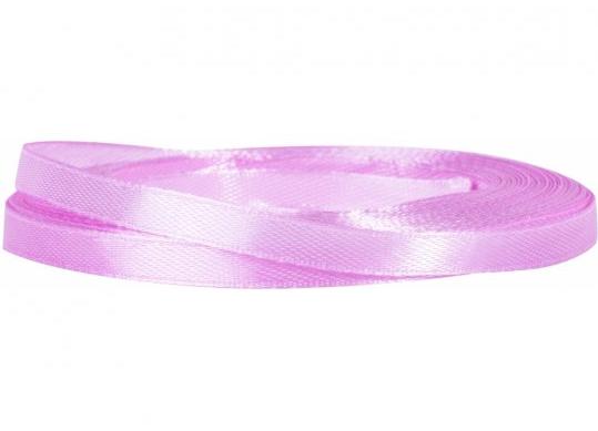 Panglica decorativa atlas 0.5cm/22m Roz pastel MX62149-45