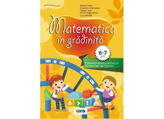 Carte Matematica in gradinita 6-7 ani CD8151