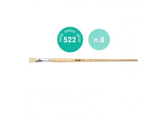 Pensula plata Nr8 (522) porc miner lung 80368