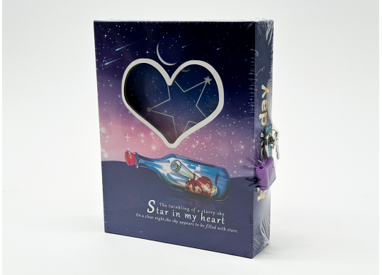 Carnet cu lacat 64k mix (ML13-10) C0355