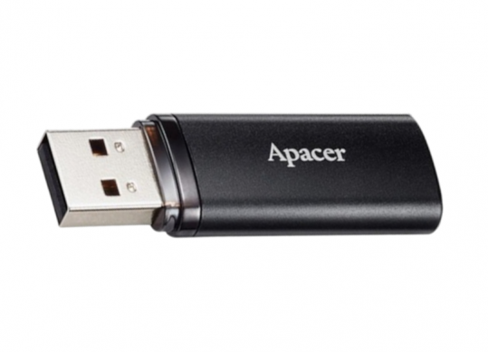 Flash USB: 128GB Apacer AH25B USB3.2 Gen1 Black AP128GAH