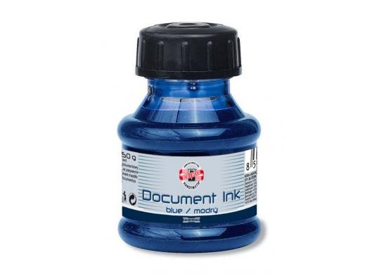 Cerneala pt stilou Document albastra 50gr KH141602