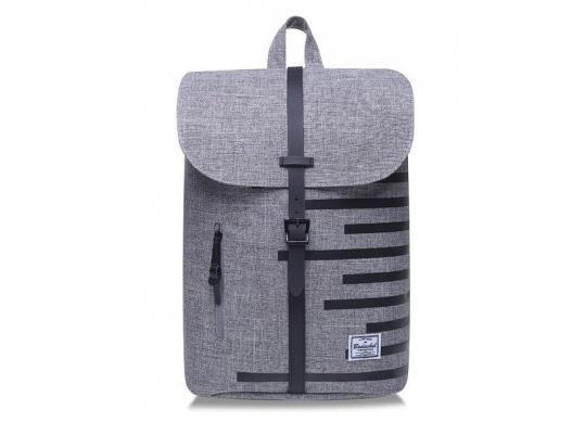 Ghiozdan Bodachel oxford Gri linii negre 12-261