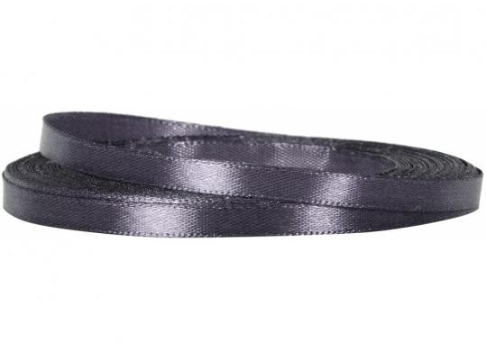 Panglica decorativa atlas 0.5cm/22m Gri MX62155-3