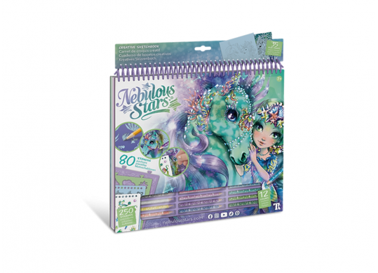 Nebulous Stars Caiet de schite-Fantasy Horses-water 11372