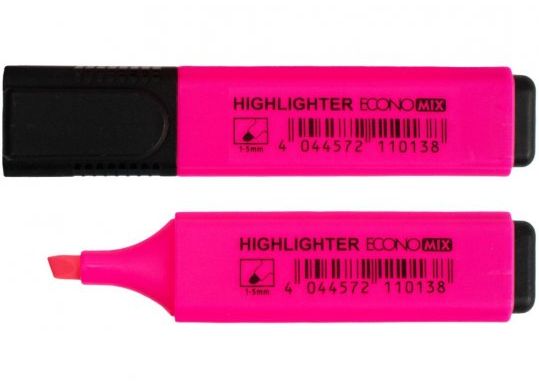 Marker Text Economix 1-5mm (roz) E11013