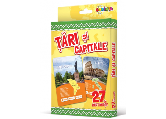 27 de cartonase.Tari si capitale PD2488