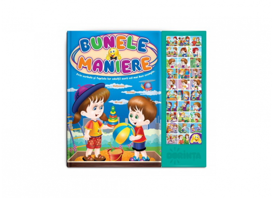 Carte cu sunete A4 Bunele Maniere(P.D.) PD3264