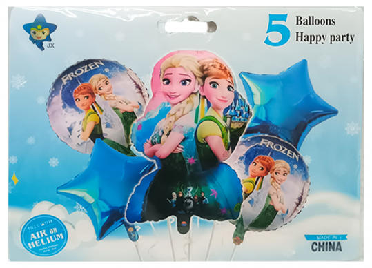 Baloane compozitii FROZEN+stea BN155