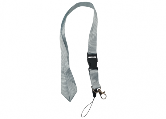 Siret pt ecuson satin cu carabina(Gri) 2cm ML5-6 203573