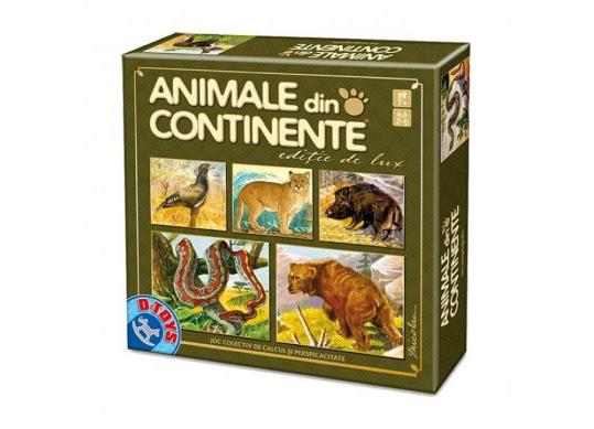 Joc de masa Animale din Continente C41323