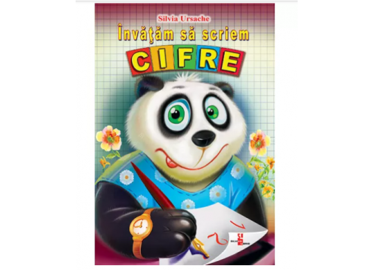 Carte invatam sa scriem CIFRE (SL)126984 126984