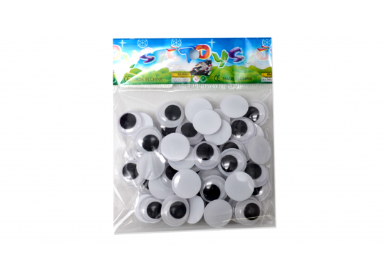 Ochi mobili 15mm negri (ML11-6/ML21-7) 000750