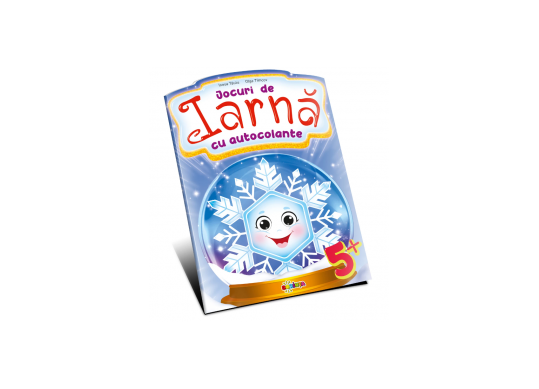 Carte Jocuri de iarna+autocolante 5+ PD0576