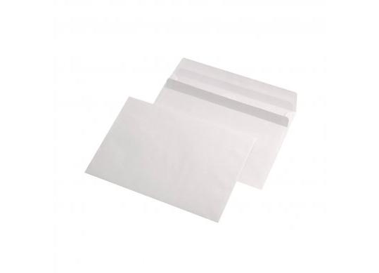 Plic C6 114x162mm alb/banda siliconica 1121303