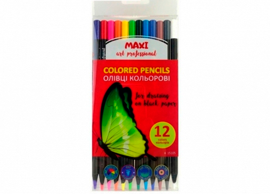 Creioane color Maxi 12 culori MX15105