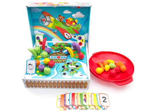 Jucarie set didactic Livada mea Knopa 87062