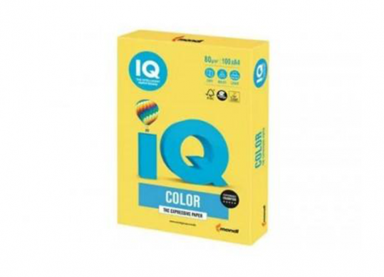 Hirtie color IQ A4 80gr 500foi Pale Yellow YE23