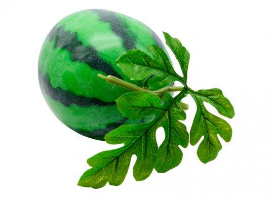 Fruct pepene verde mare decorativ 25x18cm QX2624F