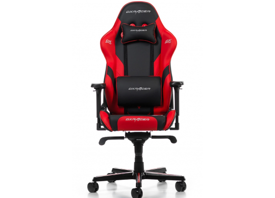 Fotoliu Gaming DXRacer Gladiator GC-G001-NR-BX2 / 150kg / 165-200cm / Black/Red GC-G001-NR-BX2