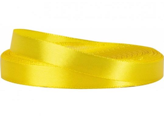 Panglica decorativa atlas 1.2cm/22m Galben MX62176-15