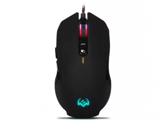 Mouse Wired SVEN RX-G955 RGB, Optical,7+1 buttons, 600/4000 dpi, USB, Black RX-G955